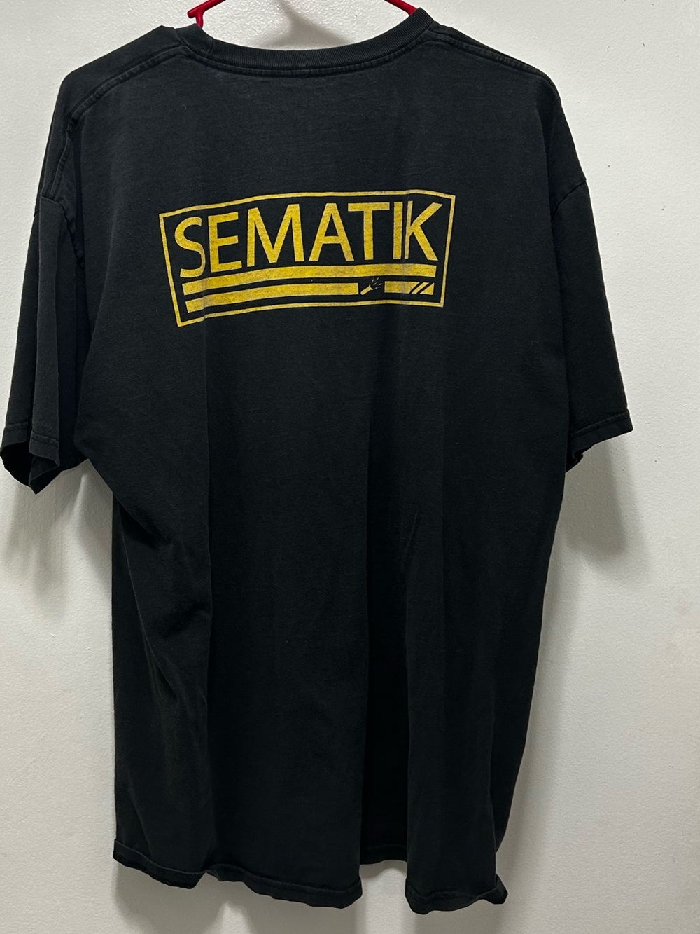 Black Short-Sleeve Logo Tee